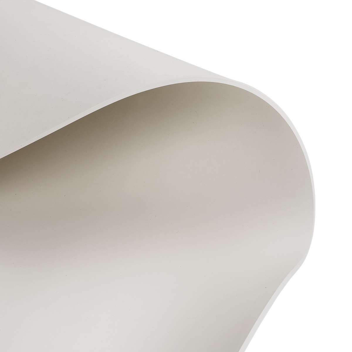 2 M² EPDM Gummiplatte 3 Mm – 1,40 X 1,43 M, Weiß, Lebensmittelecht (FDA), Glatt, Ozon- & Witterungsbeständig, Für Innen Und Außen